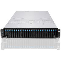 Серверная платформа Asus RS720A-E11-RS24U/ 2x SP3/ 32x DIMM/ noHDD (24x SFF)/ 2x 10Gb/ 2x 1600W (up 2) (90SF01G3-M01450)