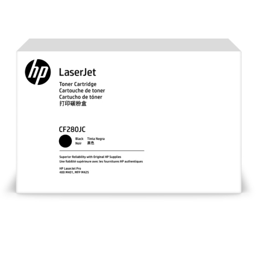 Картридж HP 80J, черный / 10000 страниц для LJ Pro M401/ M425 (белая упаковка) (CF280JC)