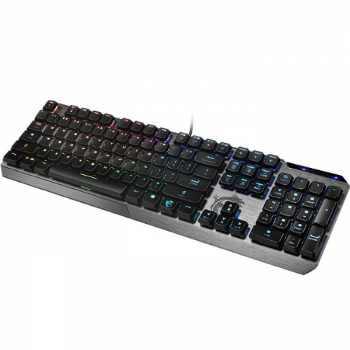 Клавиатура MSI VIGOR GK50 LOW PROFILE RU Wired, RGB, USB, Black фото 3