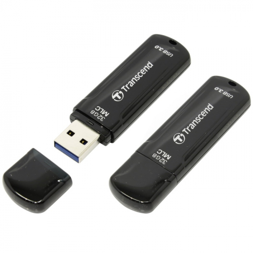 Флеш-накопитель Transcend 32GB JETFLASH 750, MCL USB 3.0 Black (TS32GJF750K) фото 2
