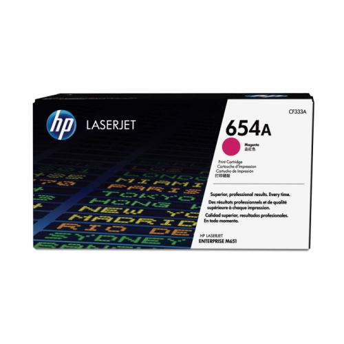 Картридж HP 654A, Пурпурный / 15000 страниц (CF333A)
