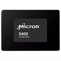 Micron SSD 5400 PRO, 3840GB, 2.5" 7mm, SATA3, 3D TLC, R/ W 540/ 520MB/ s, IOPs 95 000/ 30 000, TBW 8410, DWPD 1.2 (12 мес.) (MTFDDAK3T8TGA-1BC1ZABYYR)