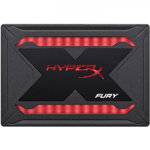 Твердотельный накопитель 480GB SSD Kingston HyperX FURY RGB, 2.5