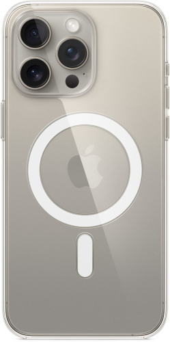 Чехол (клип-кейс) Apple для Apple iPhone 15 Pro Max MT233FE/A with MagSafe прозрачный