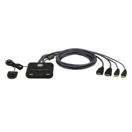 Переключатель/ 2-Port USB FHD HDMI Cable KVM Switch (CS22HF)
