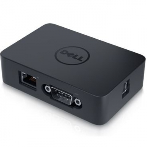 Адаптер Dell Legacy LD17 USB 3.0/USB-C Serial/Parallel/Ethernet/USB 2.0 Black (452-BCON)