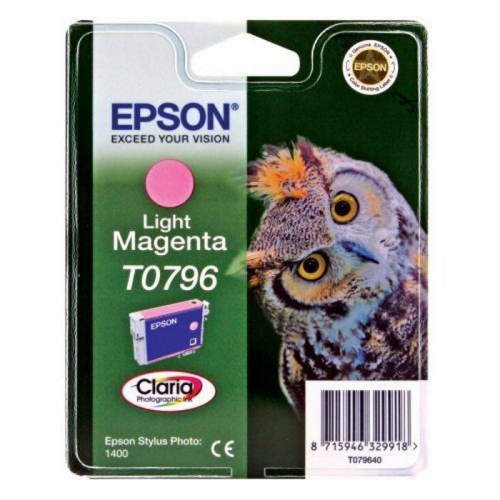 Картридж струйный EPSON T0796, светло-пурпурный, 1110 стр., для P50/PX660/PX820/PX830 (C13T07964010)