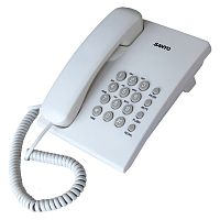 Проводной телефон Sanyo/ Белый (RA-S204W)