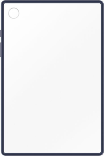 Чехол Samsung для Samsung Galaxy Tab A8 Clear Edge Cover полиуретан прозрачный/ синий (EF-QX200TNEGRU)