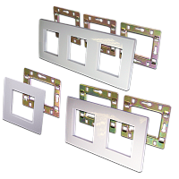 Вставка Mosaic 22.5x45, RJ-45 STP, кат.6, со шторкой и увеличенным окном маркировки, белая (LAN-FRS45X45/ 3-WH) (LAN-FRS45X45/3-WH)