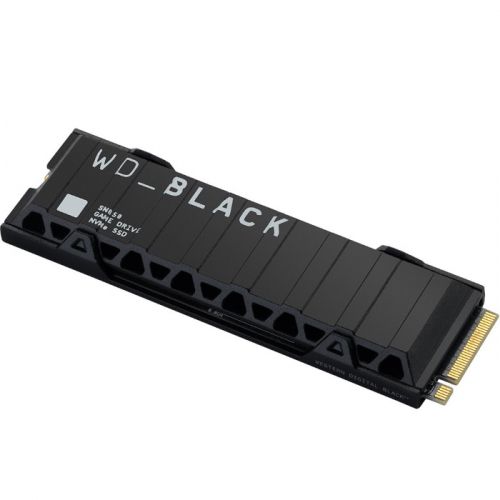 Твердотельный накопитель 1TB SSD WD_BLACK SN850 M2.2280 NVMe PCIe Gen4х4 (с радиатором) RGB (WDS100T1XHE) фото 2