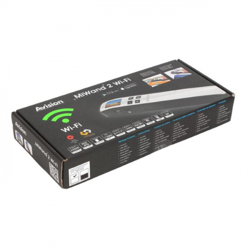 Сканер Avision MiWand 2 WiFi A4,1200 dpi, Micro SD до 32GB, USB 2.0, White (000-0783A-01G) фото 4