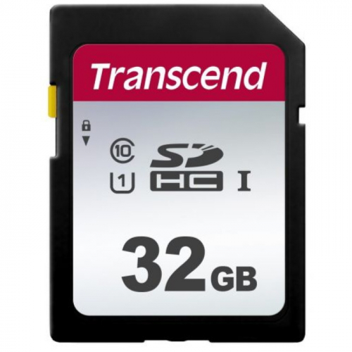 Карта памяти Transcend 32GB SDHC Class 10 UHS-I U1 R95, W45MB/ s (TS32GSDC300S)