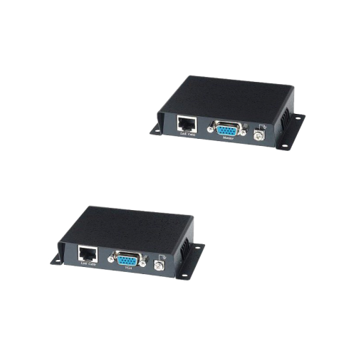 SC&T Комплект (приемник + передатчик) для передачи VGA сигнала по кабелю витой паре STP или UTP CAT5 (TTP111VGA)