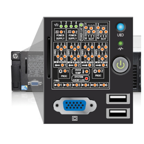 Дисплей отображения питания HPE System Insight Module Kit (для DL360 Gen10) (867994-B21)