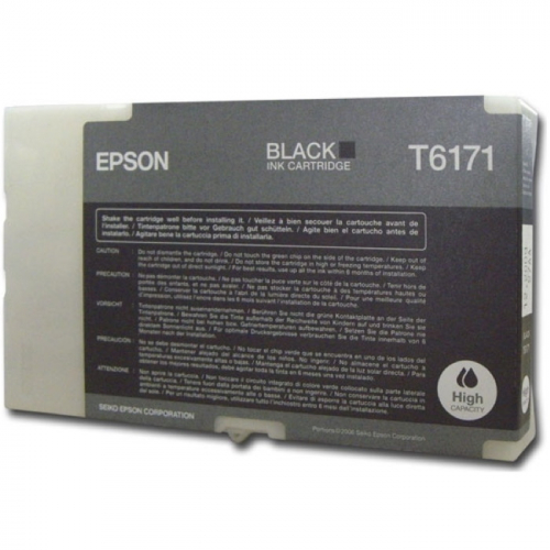 Картридж струйный EPSON T6171 черный 4000 страниц для B500 (C13T617100)