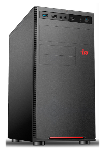 Компьютер IRU Home 510B5SE MT i5 11400 (2.6) 8Gb SSD 240Gb DOS 400W черный (1927291)