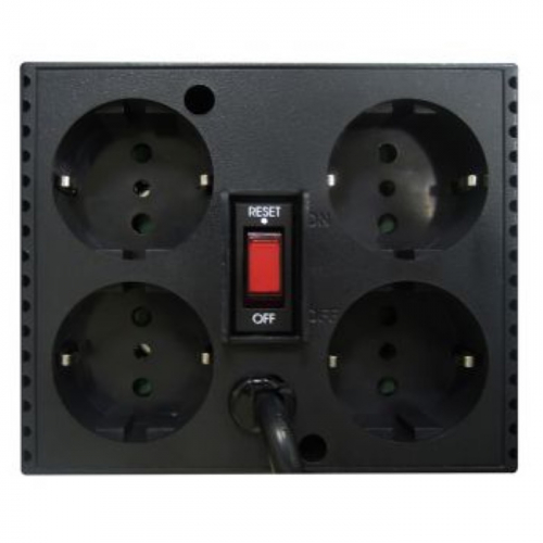 Стабилизатор напряжения Powercom TCA-3000 Tap-Change 3000VA/ 1500W Black (TCA-3000 BL) фото 3