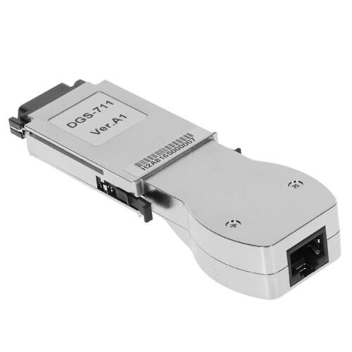 *Трансивер D-Link 1-port GBIC 1000Base-T Copper Transceiver (up to 100m, support 3.3V power) (DGS-711) фото 2