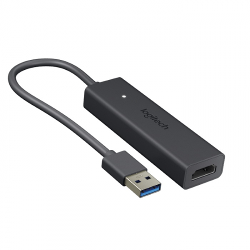 Кабель-переходник Logitech Screen Share HDMI 1.4a and higher Output: USB3.0 (939-001553)