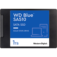 Твердотельный накопитель SSD WD Blue SA510 3D NAND WDS100T3B0A 1ТБ 2,5 SATA (TLC)