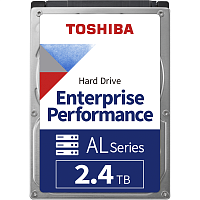 Toshiba Enterprise HDD 2.5" SAS 2.4Tb, 10000rpm, 128MB buffer, 15mm, AL15SEB24EQ, 1 year