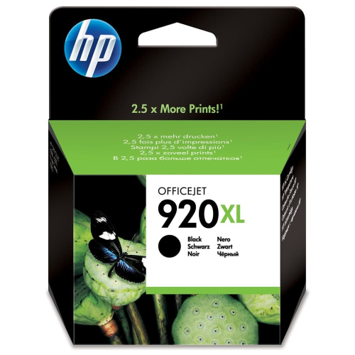 Картридж HP 920XL увеличенной емкости черный 1200 страниц (CD975AE)