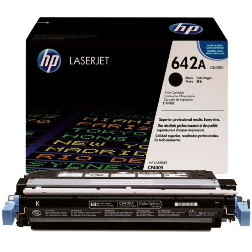 Картридж HP 642A, черный / 7500 страниц (CB400A) фото 2