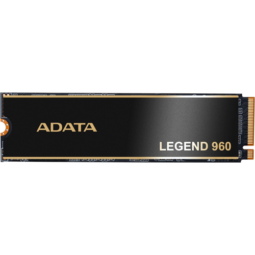 ADATA SSD LEGEND 960, 4TB, M.2(22x80mm), NVMe 1.4, PCIe 4.0 x4, 3D NAND, R/ W 7400/ 6800MB/ s, IOPs 750 000/ 630 000, TBW 3120, DWPD 0.43, with t Heat Sink (5 лет) (ALEG-960-4TCS)