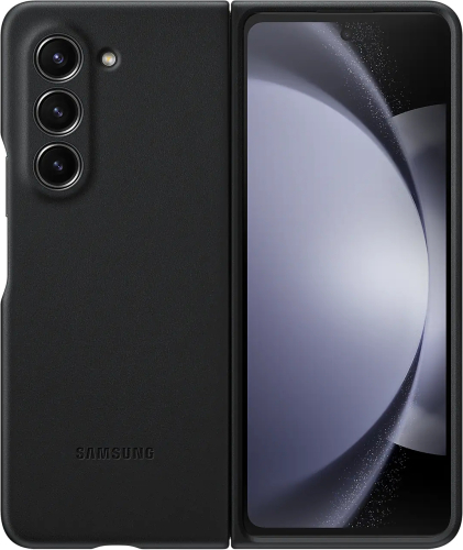 Чехол (клип-кейс) Samsung для Samsung Galaxy Z Fold5 Eco-Leather Case Q5 черный (EF-VF946PBEGRU)
