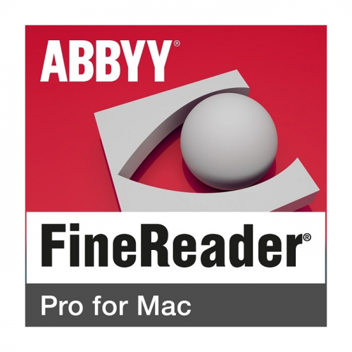 Электронная лицензия ABBYY FineReader Pro для Mac (AFPM-1S1W01-102)