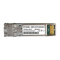D-Link WDM SFP+ Transceiver, 10GBase-ER, Simplex LC, TX: 1330nm, RX: 1270nm, Single-mode, 40KM (436XT-BXD/ 40KM/ B1A) (436XT-BXD/40KM/B1A)