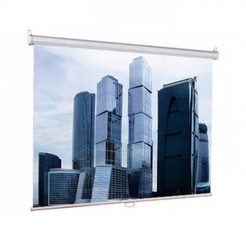 Экран настенный Lumien Eco Picture 1:1 160 x 160 см, рабочая область 160 x 160 см, Matte White, белый (LEP-100105)