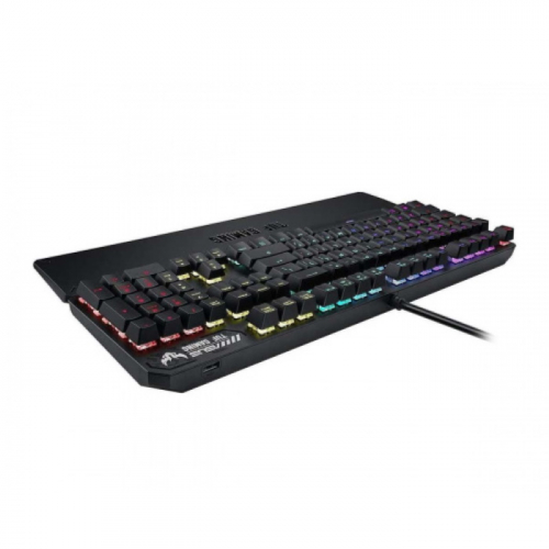 Клавиатура ASUS TUF Gaming K3 Wired, RGB, USB, Grey (90MP01Q0-BKRA00) фото 2