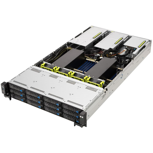 Серверная платформа Asus RS720A-E11-RS12/ 2x SP3/ noRAM (x32)/ noHDD (up 12LFF)/ noODD/ 2x 10Gb/ 2x 1600W (up 2) (90SF01G3-M01260) фото 5