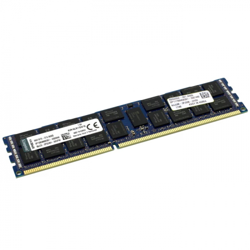 Модуль памяти Kingston DDR3 16GB PC3-12800 1600MHz ECC Reg Dual Rank, x4 1.35V w/TS (KVR16LR11D4/16)