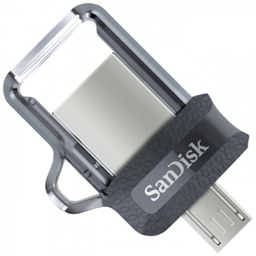Флеш накопитель 32GB SanDisk Ultra Dual Drive m3.0 USB Type-A / Micro-USB 3.2 Gen 1 (SDDD3-032G-G46) фото 2