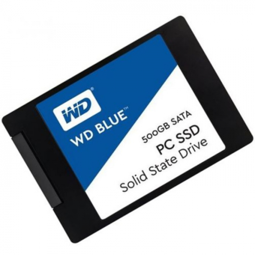 Твердотельный накопитель Western Digital 500GB SSD TLC SATA 6Gb/s 525/545Mb 7мм (WDS500G1B0A)