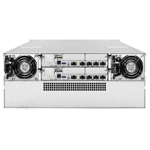 *Система хранения данных EonStor DS 4000 Gen2 4U/ 24bay,redundant controller 2x12Gb/ s SAS EXP,8x1G ISCSI +4x host board slots,2x4GB,2x(PSU+FAN Module), 2x(SuperCap.+Flash module),1xRM kit (ESDS 4024R2C-C) (DS4024R2C000C-8U32) фото 3