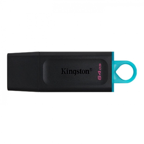 Флеш накопитель Kingston 64GB DataTraveler Exodia USB 3.2 Gen 1 черный/ голубой (DTX/ 64GB) (DTX/64GB)