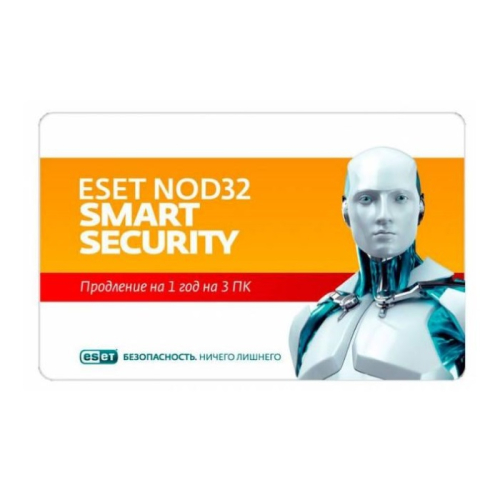 Антивирус Eset NOD32 Smart Security Family (3 устр. 1 год Renewal Box) (NOD32-ESM-RN(BOX)-1-3)