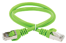 ITK Коммутационный шнур кат. 5Е FTP LSZH 3м зеленый (PC02-C5EFL-3M)