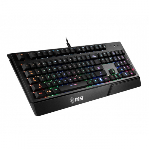 Клавиатура MSI VIGOR GK20 GAMING Wired, RGB, USB 2.0, 1.8 m, Black (VIGOR GK20 RU) фото 2