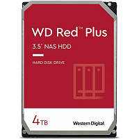 Жесткий диск Western Digital Red Plus WD40EFPX 4TB 3.5" 5400 RPM 128MB SATA-III NAS Edition