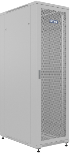 Шкаф серверный NTSS Премиум (NTSS-R42U80100PD/ PDD) напольный 42U 800x1000мм пер.дв.перфор. задн.дв.перфор.2-хст. 900кг серый IP20 сталь (NTSS-R42U80100PD/PDD)