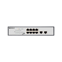 Коммутатор/ Unmanaged Switch 8x1000Base-T PoE, 2x1000Base-T, PoE Budget 120W, Long-range PoE up to 250m, 19" w/ brackets (OS2210P/ 120W/ A1A) (OS2210P/120W/A1A)