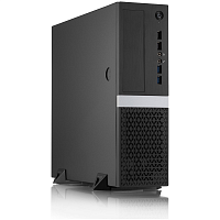 Сase Foxline mATX Desktop 300W FL-211 mATX case, black, w/ PSU TFX 300W, w/ 2xUSB2.0+2xUSB3.0, w/ pwr cord, w/ 8cm FAN (FL-211-TFX300S)