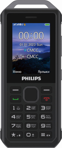 Мобильный телефон Philips E2317 Xenium темно-серый моноблок 2Sim 2.4