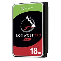 Жесткий диск HDD 18TB Seagate IronWolf Pro 3.5" SATA 6Gb/ s 256Mb 7200rpm (ST18000NE000)
