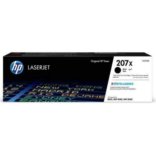 Картридж HP 207X, черный / 3150 страниц (W2210X)